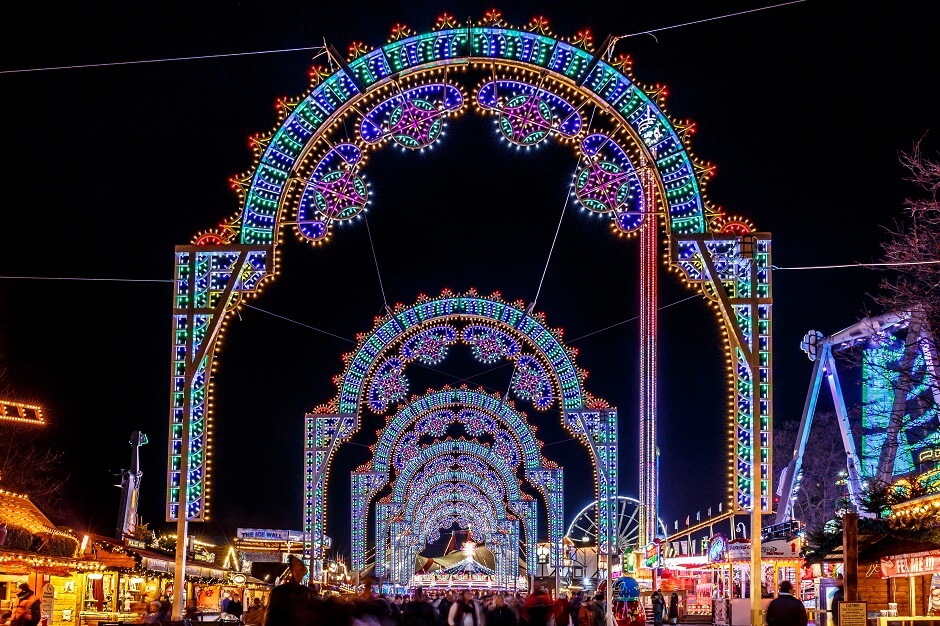 Virtual Tour of The Winter Wonderland, London, United Kingdom